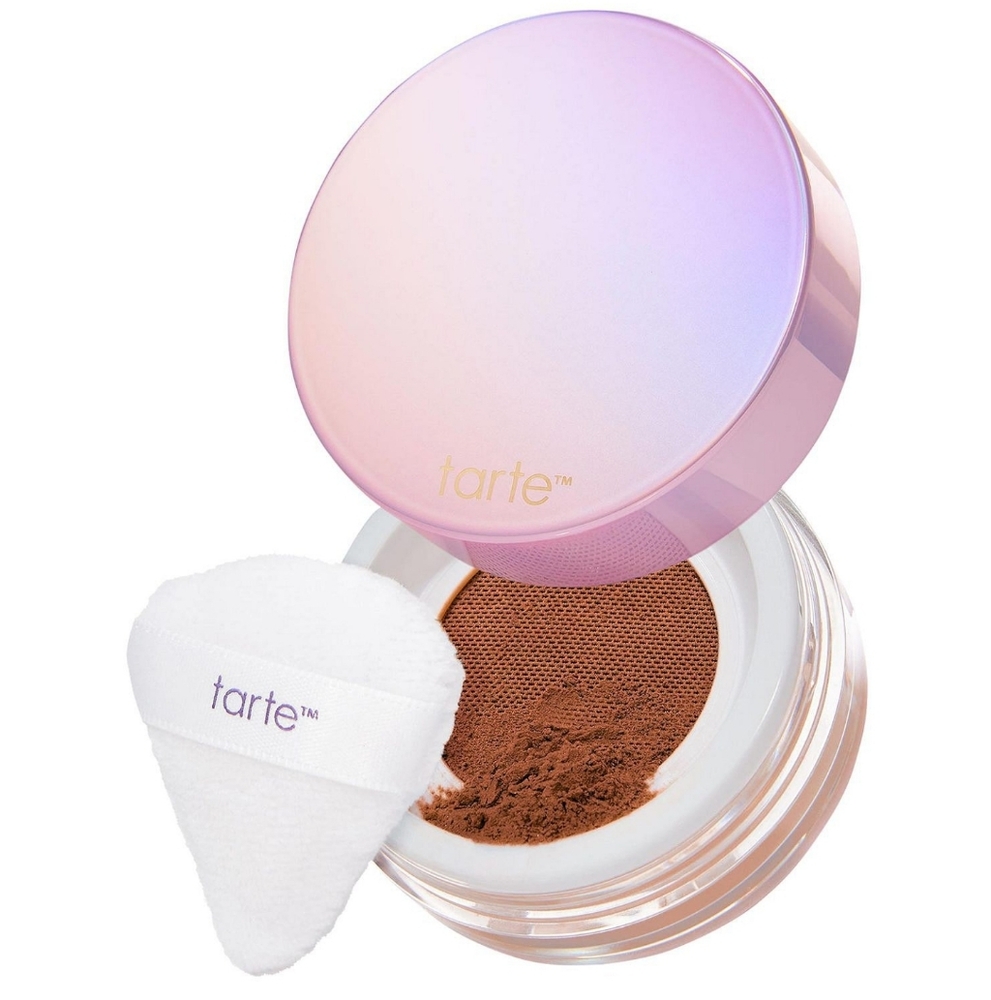 Tarte Creaseless Setting Powder with Puff - Translucent Deep New